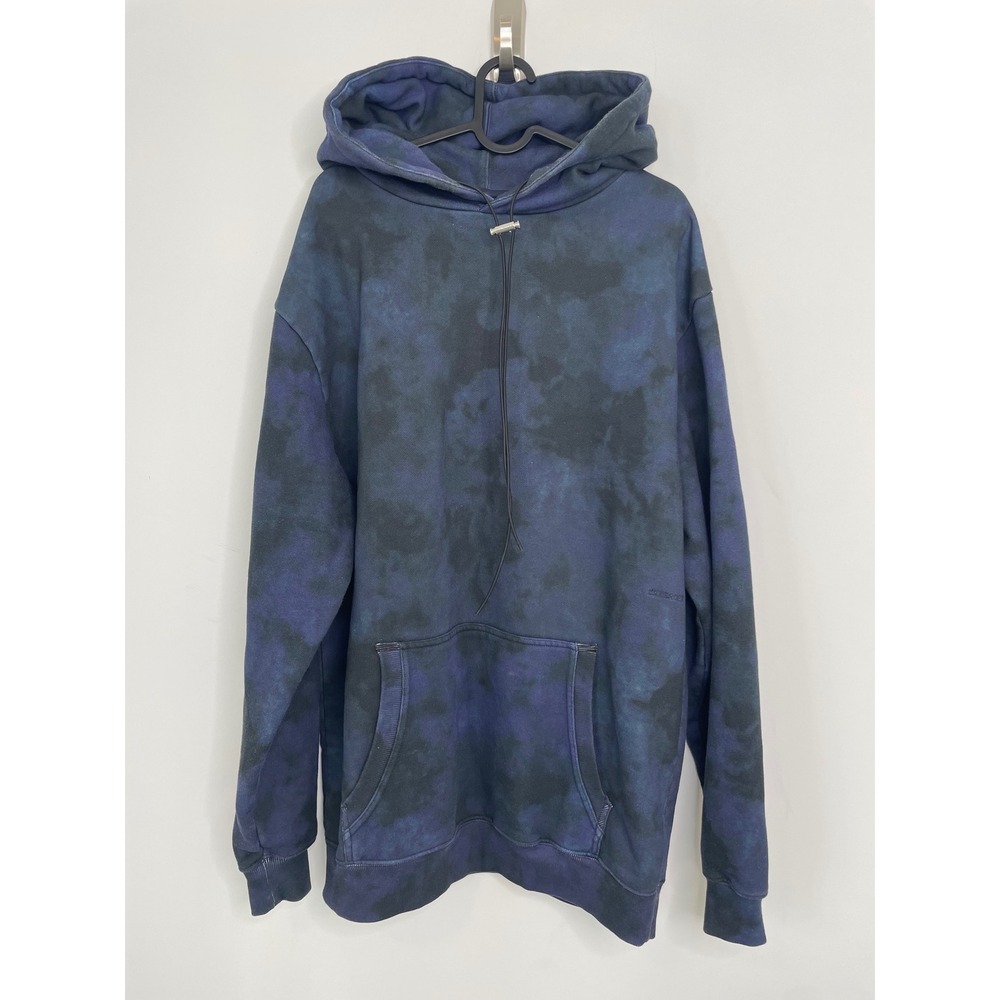 Zanerobe Tie Dye Hoodie Black/Ink Size Medium